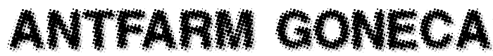 AntFarm GoneCamping font